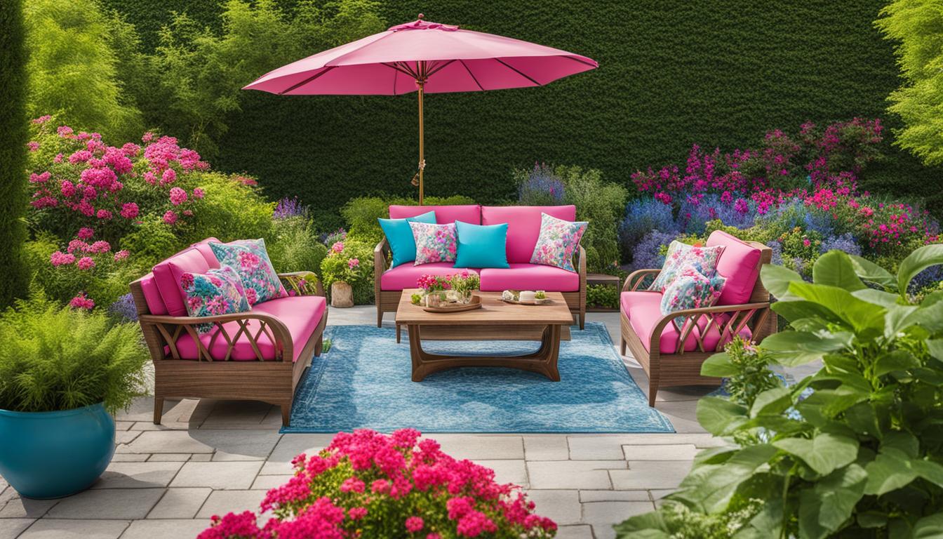 Farbenfroh im Garten: Aktuelle Trends bei Gartenmöbelfarben