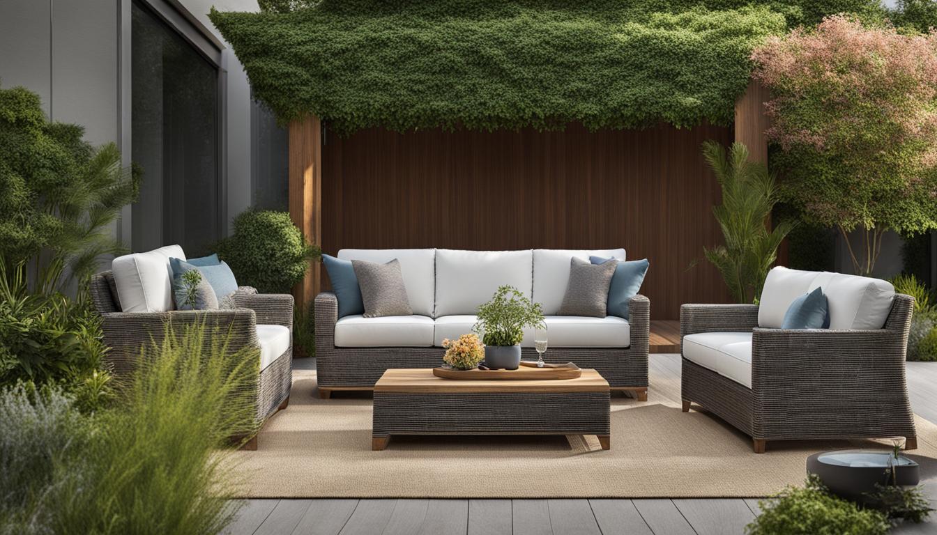 Form trifft Funktion: Die Kunst der Ästhetik in Gartenmöbeln