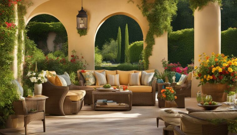 Mediterrane Eleganz im Garten: Stilvolle Möbel für den Sommer