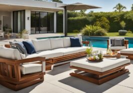 Poolparty-Perfekt: Möbel, die Wasser und Sonne Standhalten