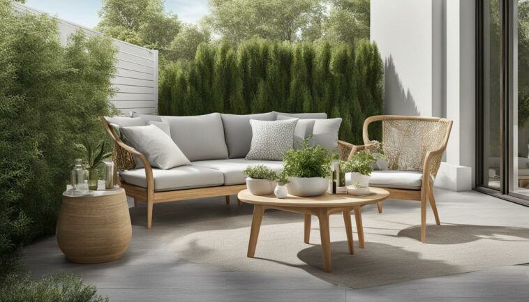 Skandinavische Frische im Freien: Gartenmöbel im Nordischen Stil