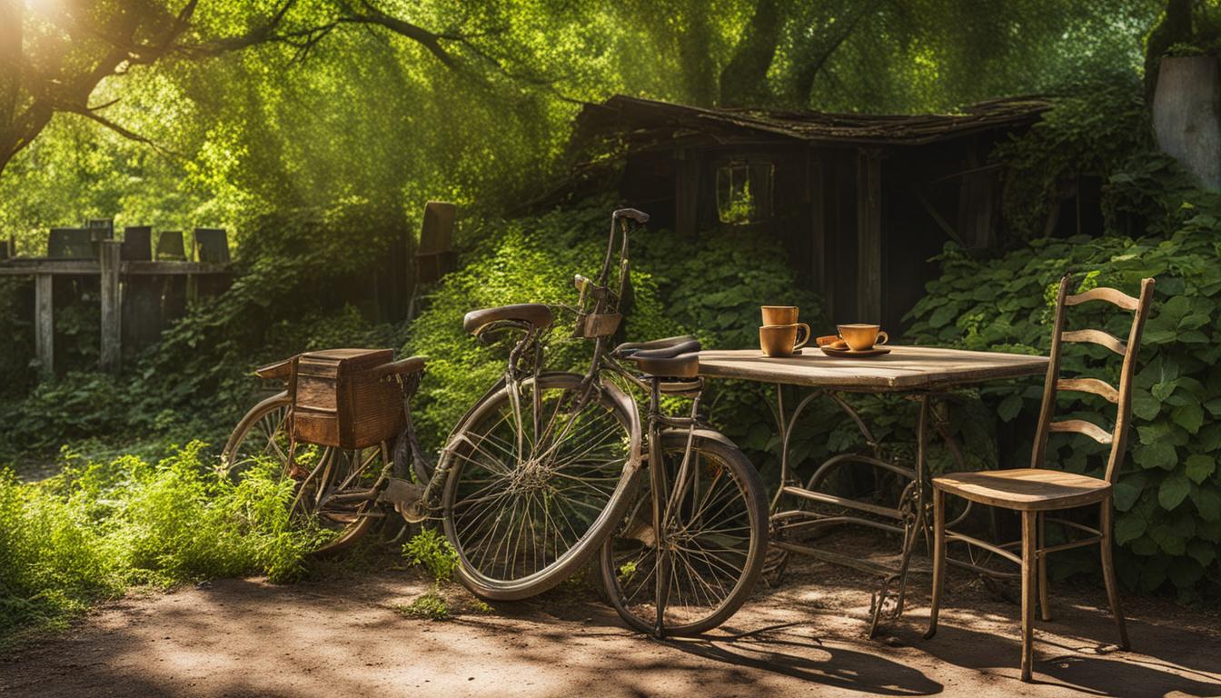 Zeitreise im Garten: Vintage-Look Möbel für Nostalgische Stimmung